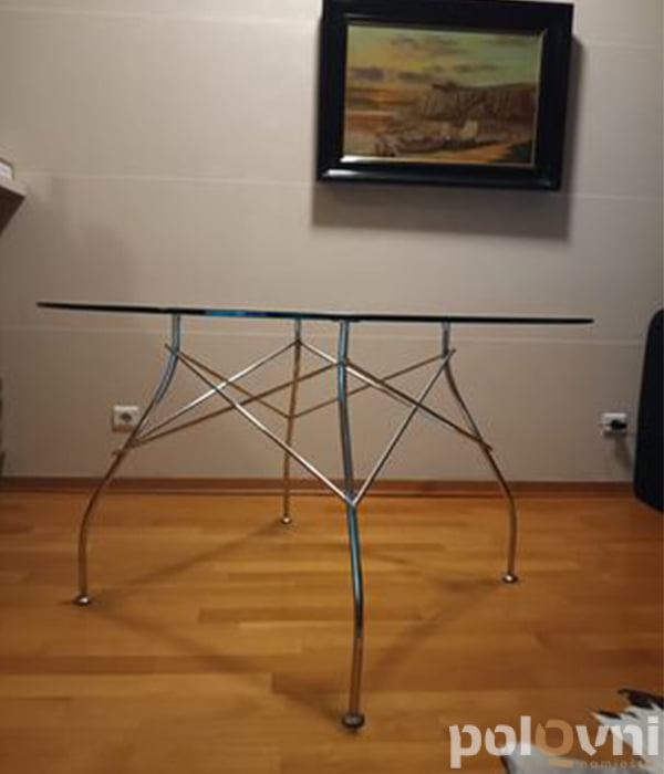 Stakleni stolovi x2