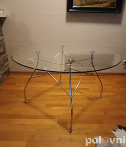 Stakleni stolovi x2