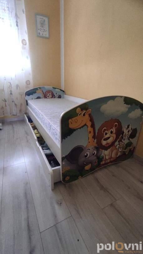 Dječiji krevet sa fiokom