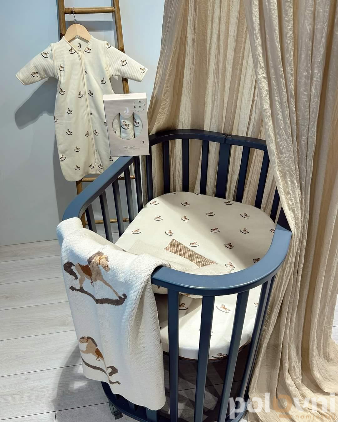 Sivi krevetić brenda CUTIE CLOUD