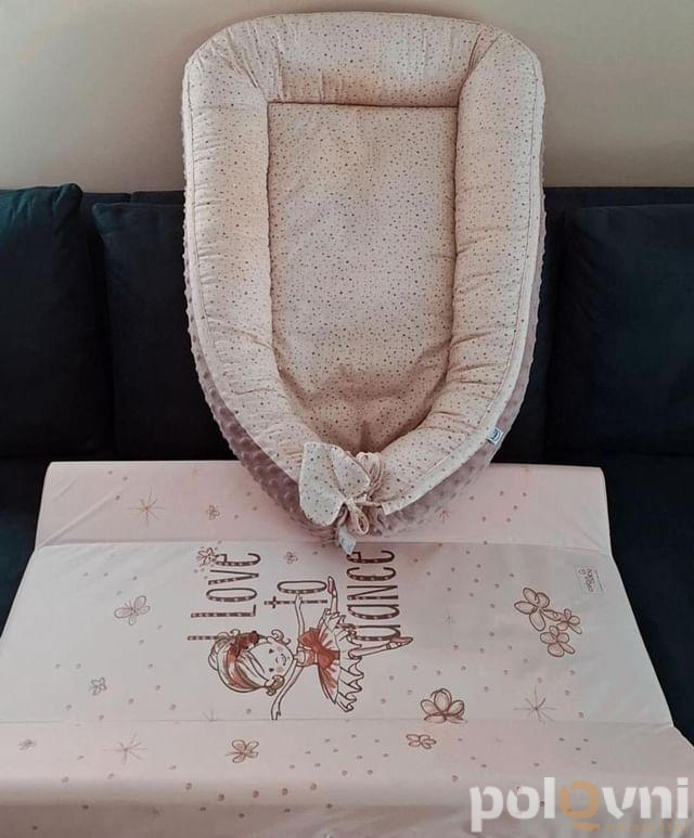 Krevetac, gnijezdo i kadica za kupanje bebe