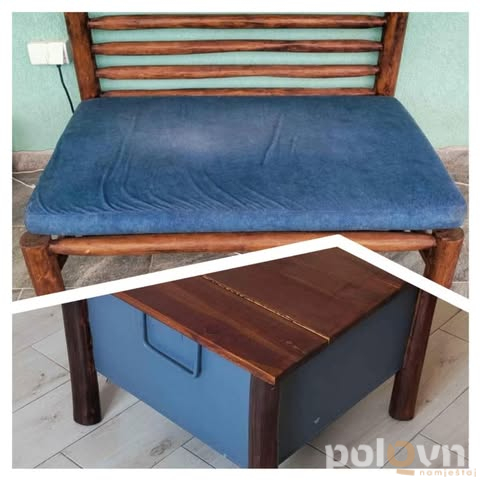 Baštenska garnitura od punog drveta