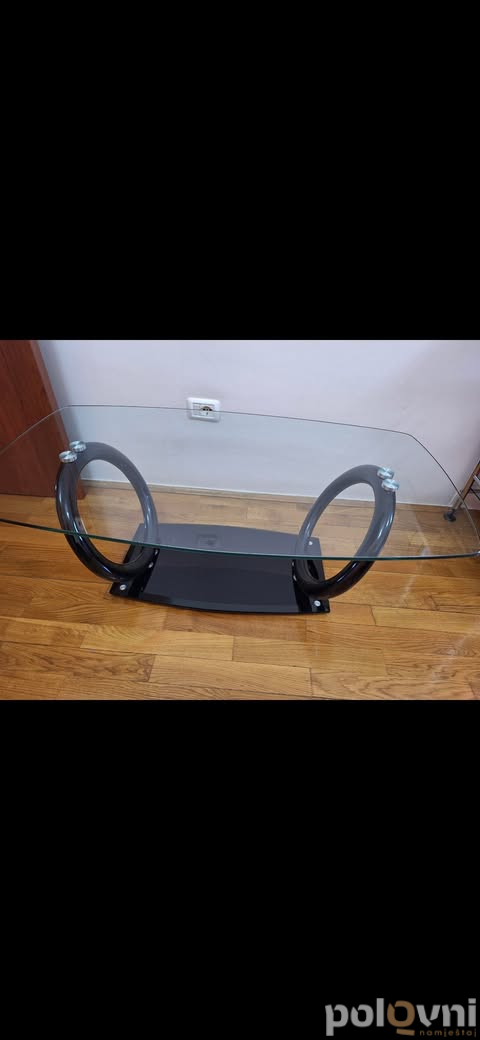 Tv polica, sto za dnevnu sobu, 2x moica